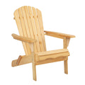 Gardeon Adirondack Outdoor Chairs Wooden Beach Chair Patio Furniture